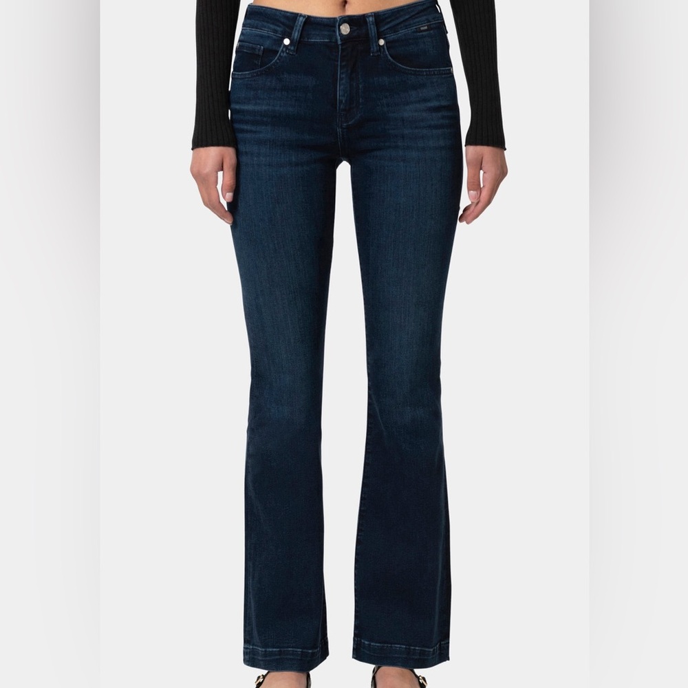 Mavi Sydney High‎ Rise Flare Dark Wash Denim Jeans